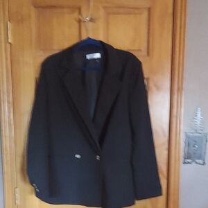 Elegant Black Women's Suit Jacket